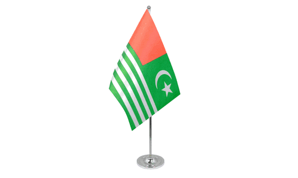 Kashmir Satin Table Flag